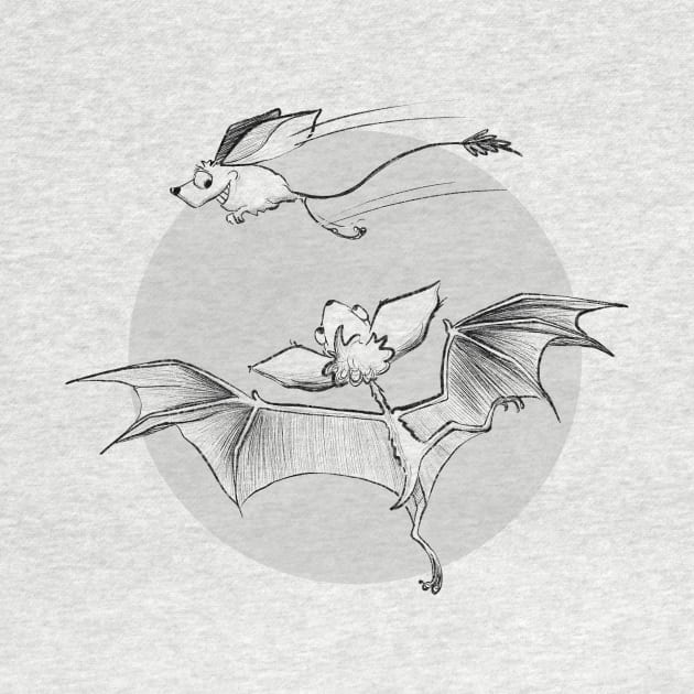 Bat & Jerboa by Jason's Doodles